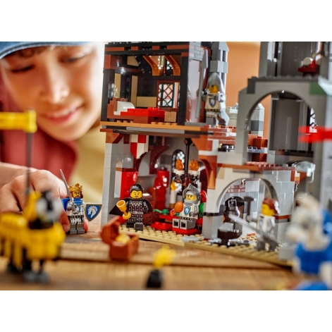 Конструктор LEGO Creator Середньовічний замок із лицарем на коні - lebebe-boutique - 10