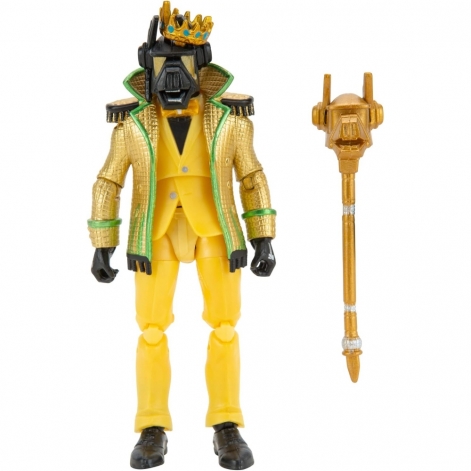Fortnite Колекційна фігурка Solo Mode Y0nd3r - Solid Gold, 10см - lebebe-boutique - 4