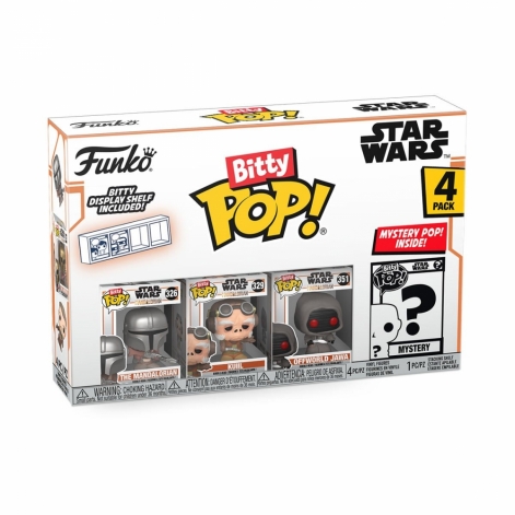 Funko Набір подарунковий Funko POP (Bitty): Mandalorian - Mandalorian 4pk