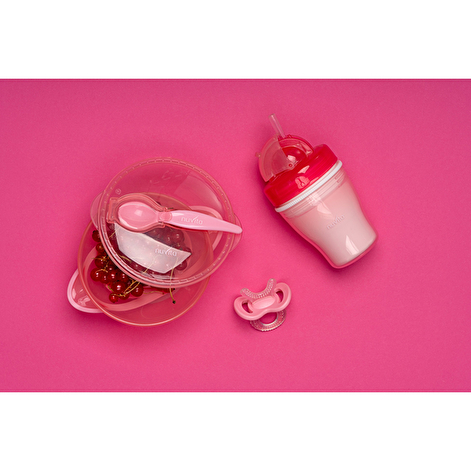 Набір для годування дорожній Nuvita COOL 6м +, рожевий - lebebe-boutique - 9