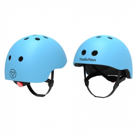 Захисний шлем YVolution, блакитний S