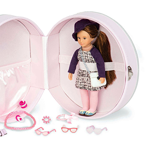 Кейс для ляльок LORI DELUXE з аксесуарами (рожевий) - lebebe-boutique - 3