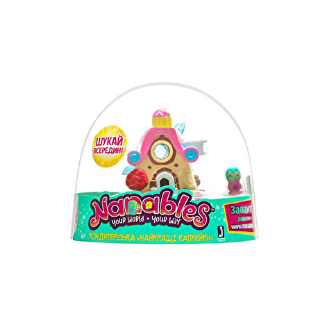 Nanables Ігрова фігурка Jazwares Nanables Small House Містечко солодощів, Кондитерська Найкращі капкейки - lebebe-boutique - 5