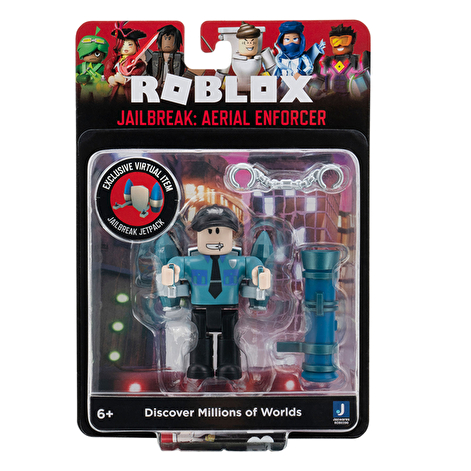 Roblox Ігрова колекційна фігурка Jazwares Roblox Core Figures Jailbreak: Aerial Enforcer W9 - lebebe-boutique - 3