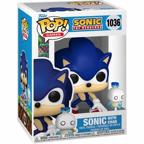 Funko Фігурка Funko POP&buddy: Sonic - Sonic w/HChao - lebebe-boutique - 2