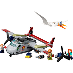 LEGO Конструктор Jurassic World Кетцалькоатль: напад на літак