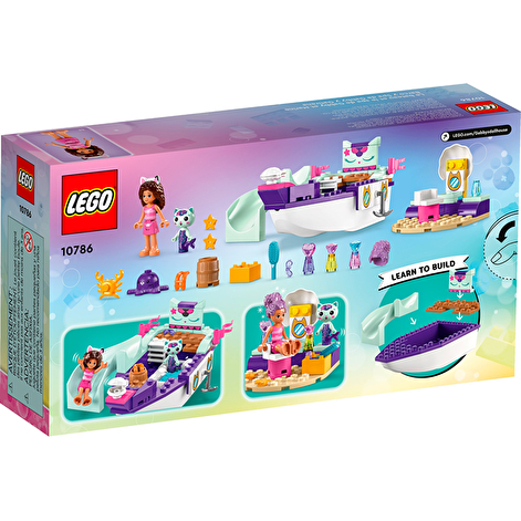 LEGO Конструктор Gabby's Dollhouse Корабель і спа Ґаббі й Нявки - lebebe-boutique - 8