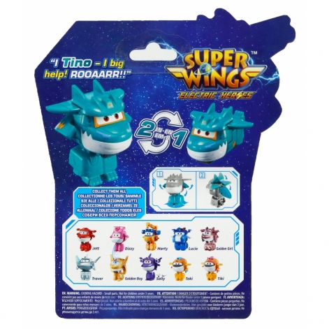 Ігрова фігурка-трансформер Super Wings Transform-a-Bots Тіно (Tino) - lebebe-boutique - 7