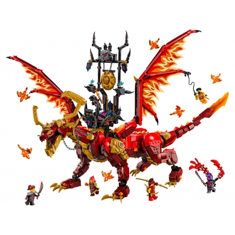 Конструктор LEGO Ninjago Першодракон руху - lebebe-boutique - 4