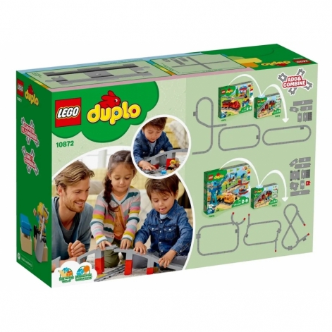 LEGO Конструктор DUPLO Залізничний міст і рейки - lebebe-boutique - 5