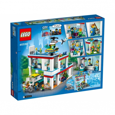 LEGO Конструктор City Лікарня 60330 - lebebe-boutique - 9