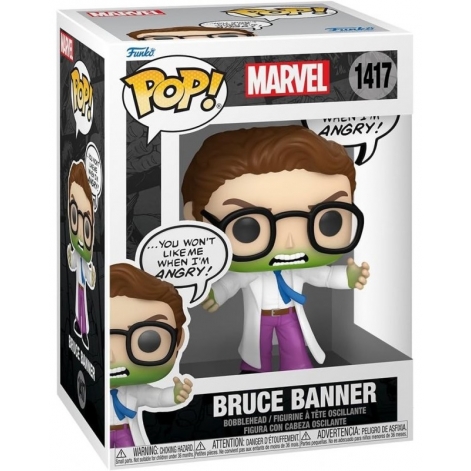 Funko Фігурка Funko POP Marvel: Bruce Banner (DON'T MAKE ME ANGRY) - lebebe-boutique - 2