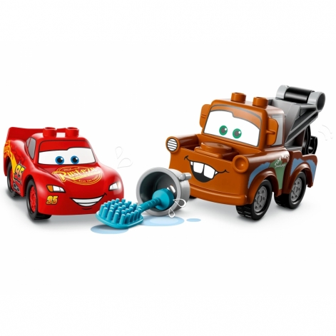 LEGO Конструктор DUPLO Disney TM Розваги Блискавки МакКвіна й Сирника на автомийці - lebebe-boutique - 4