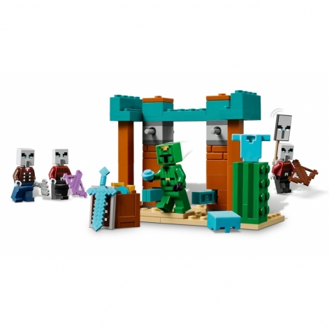 LEGO Конструктор Minecraft Пустельний патруль розбійника - lebebe-boutique - 5