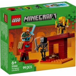 LEGO Конструктор Minecraft Битва з лавою у Незері
