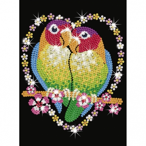 Sequin Art Набір для творчості BLUE Love Birds - lebebe-boutique - 2