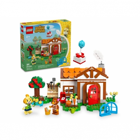 LEGO Конструктор Animal Crossing Візит у гості до Isabelle - lebebe-boutique - 5