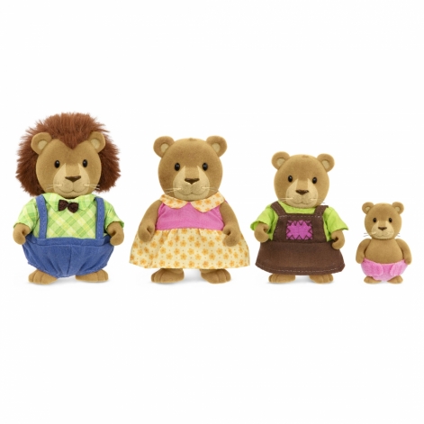 Li`l Woodzeez Набір фігурок Сім'я Левів 4од - lebebe-boutique - 2