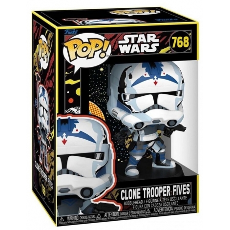Funko Фігурка Funko POP Star Wars: Clone Wars - Fives (Retro) - lebebe-boutique - 2