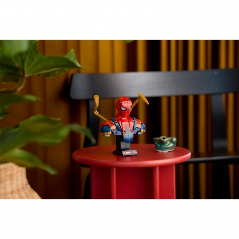 Конструктор LEGO Super Heroes Погруддя Залізної Людини-Павука - lebebe-boutique - 10