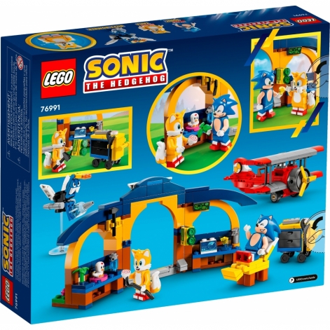 LEGO Конструктор Sonic the Hedgehog Майстерня Тейлз і літак Торнадо - lebebe-boutique - 9