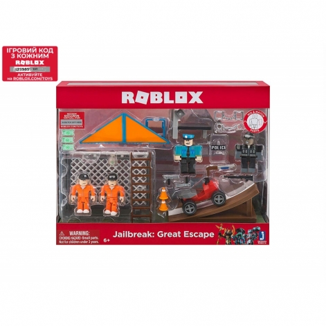 Roblox Ігрова колекційна фігурка Environmental Set Jailbreak: Great Escape W5, набір 4шт - lebebe-boutique - 2