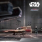 Star Wars Ігрова колекційна фігурка Small Vehicle Транспорт та фігурка A-Wing 7.5см - lebebe-boutique - 9