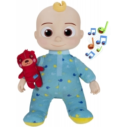 CoComelon М’яка іграшка Roto Plush Bedtime JJ Doll Джей Джей зі звуком
