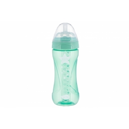 Дитяча антиколікова пляшечка Mimic® Nuvita, 330 мл, зелена