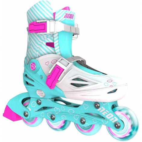 Роликові ковзани Neon Combo Skates, бірюзовий 34-37 - lebebe-boutique - 2