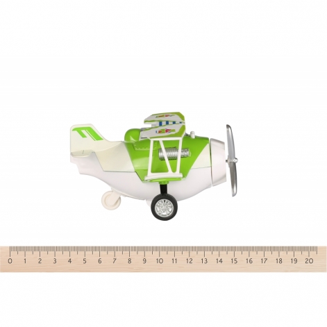 Same Toy Літак металевий інерційний Aircraft (зелений) - lebebe-boutique - 2