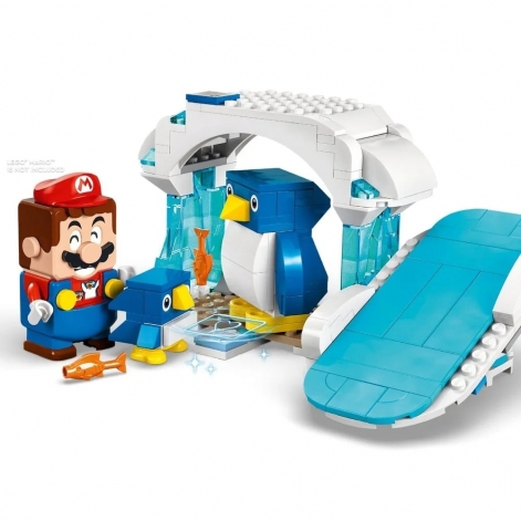LEGO Конструктор Super Mario Снігова пригода родини penguin. Додатковий набір - lebebe-boutique - 8