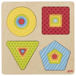 goki Пазл багатошаровий - Геометричні фігури