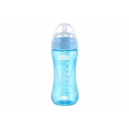 Дитяча антиколікова пляшечка Mimic® Nuvita, 330 мл, блакитна