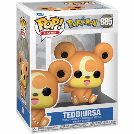 Funko Фігурка Funko POP Games: Pokemon - Teddiursa - lebebe-boutique - 2