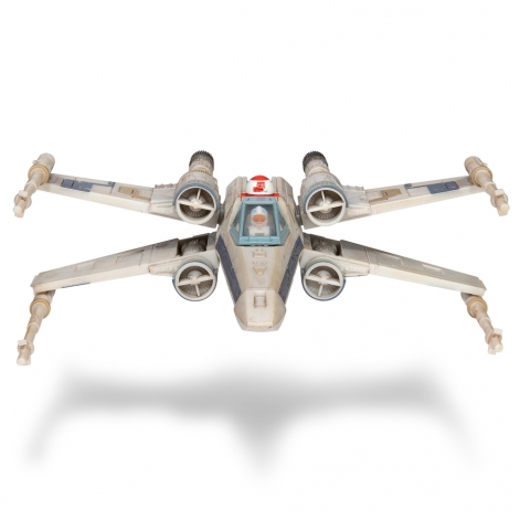 Star Wars Ігрова колекційна фігурка Medium Vehicle Транспорт та фігурка X-Wing (Blue 1) + Antoc Merric & R2-R9 12.5см - lebebe-boutique - 5