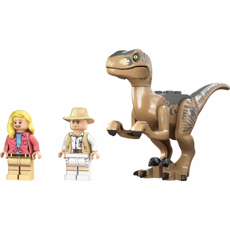 LEGO Конструктор Jurassic Park Втеча велоцираптора - lebebe-boutique - 6