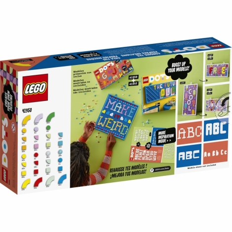 LEGO Конструктор DOTS Набір елементів DOTS. Літери 41950 - lebebe-boutique - 9