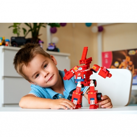 Конструктор-трансформер Super Wings Buildable Transforming Vehicle Джетт - lebebe-boutique - 7