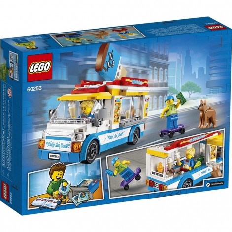 LEGO Конструктор City Вантажівка морозивника 60253 - lebebe-boutique - 6