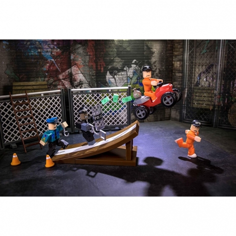 Roblox Ігрова колекційна фігурка Environmental Set Jailbreak: Great Escape W5, набір 4шт - lebebe-boutique - 8