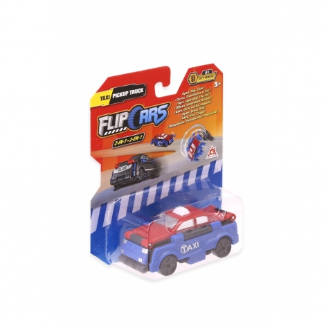 Flip Cars Машинка-трансформер 2 в 1 Таксі і Пікап - lebebe-boutique - 6