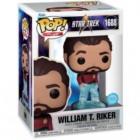 Фігурка Funko POP Plus: Star Trek Transporter - Riker - lebebe-boutique - 2