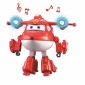 Super Wings Ігрова фігурка-трансформер Supercharge Lights & Sounds Jett, Джетт, світло, звук