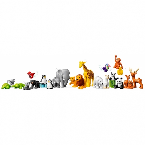 LEGO Конструктор DUPLO Town Дикі тварини світу - lebebe-boutique - 7