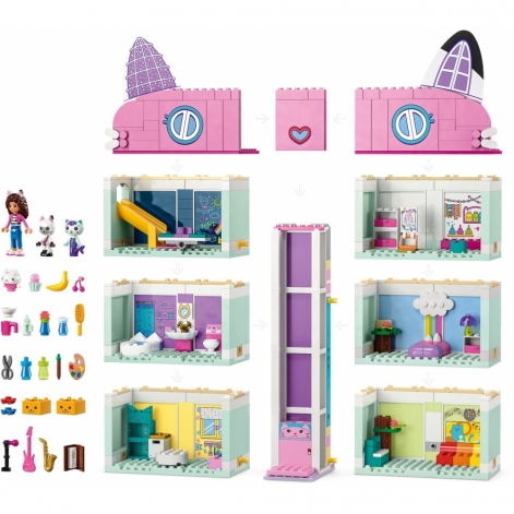 LEGO Конструктор Gabby's Dollhouse Ляльковий будиночок Ґаббі - lebebe-boutique - 6