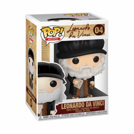 Funko Фігурка Funko POP Artists: Leonardo Davinci - lebebe-boutique - 2