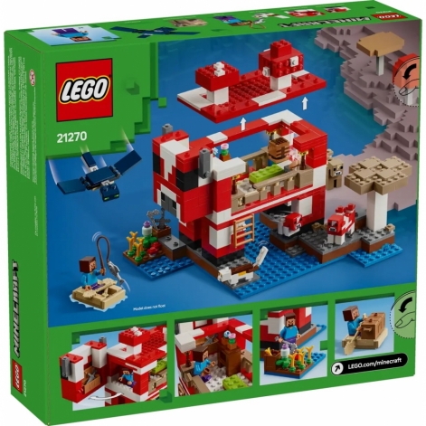 LEGO Конструктор Minecraft Грибний будинок - lebebe-boutique - 2