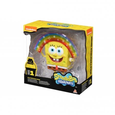 Sponge Bob Ігрова фігурка Masterpiece Memes Collection - Rainbow SB - lebebe-boutique - 4