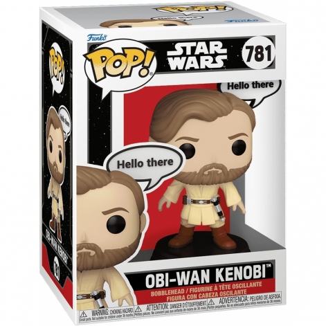 Фігурка Funko POP Star Wars: Sayings - Obi-Wan Kenobi (Hello There) - lebebe-boutique - 2
